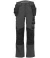 RG677 TRJ447 Regatta 4TEX Stretch Holster Trousers Slate Grey / Black colour image